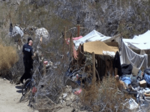 Volunteers are fanning out across Riverside County and the Coachella Valley surveying people living on the streets. Dessert Sun photo